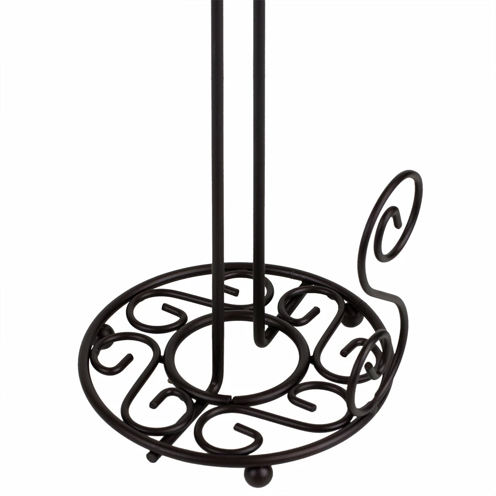 Coupon 😀 Home Basics Scroll Collection Steel Paper Towel Holder, Bronze 😀 5 Coupon 😀 Home Basics Scroll Collection Steel Paper Towel Holder, Bronze 😀 - Image 3