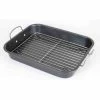 Wholesale ⭐ Home Basics Roast Pan with Grill Rack, Grey 👏 -Home Basics Sales dc4f0739e8dd443e86674d842c106f29 1080x