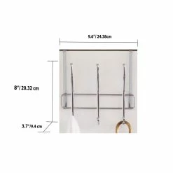 Promo 👍 Home Basics 3 Dual Hook Over the Door Chrome Plated Steel Hanging Organizing Rack ✨ -Home Basics Sales de7c01d2abb94d40ad30f12ee25f8528 1080x
