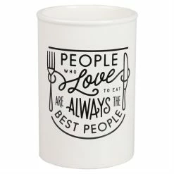 Cheapest 🔔 Home Basics Love Ceramic Utensil Crock, White 🔥 -Home Basics Sales df01d6a87d5e40ae8e15950a2739bcb2 1080x