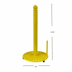 Hot Sale ✔️ Home Basics Sunflower Free-Standing Cast Iron Paper Towel Holder with Dispensing Side Bar, Yellow 🔔 -Home Basics Sales e07fc16494c8438c9f24237e973cfbd0 f0f70140 9dbe 43cc 9484 265ebd46d619 1080x