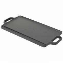 Best Sale 😀 Home Basics 19-inch Pre-Seasoned Cast Iron Griddle ✨