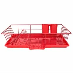 Hot Sale โ๏ธ Home Basics 3 Piece Rust-Resistant Vinyl Dish Drainer with Self-Draining Drip Tray, Red ๐ 11 Hot Sale โ๏ธ Home Basics 3 Piece Rust-Resistant Vinyl Dish Drainer with Self-Draining Drip Tray, Red ๐ -Home Basics Sales e103b1d8666e4bc1b4e35a8f2d697664 b5c997f3 9158 4d03 af4e 6e855993a8aa 1080x