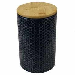 Top 10 ⭐ Home Basics Honeycomb Large Ceramic Canister, Navy ❤️ -Home Basics Sales e1ade08a751f44408f83a6396f8e1701 1080x