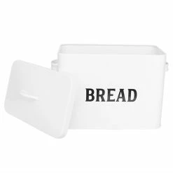 Best deal ⌛ Home Basics Countryside Tin Breadbox, White ✔️ -Home Basics Sales e22b20c722634d8fbe7cf5be6a5e75f5 1080x