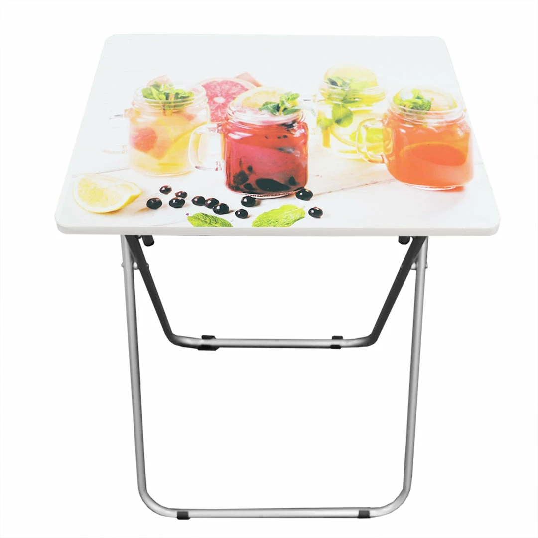 Best Pirce 🥰 Home Basics Cocktails Multi-Purpose Foldable TV Tray Table, White ⌛ 6 Best Pirce 🥰 Home Basics Cocktails Multi-Purpose Foldable TV Tray Table, White ⌛ - Image 4