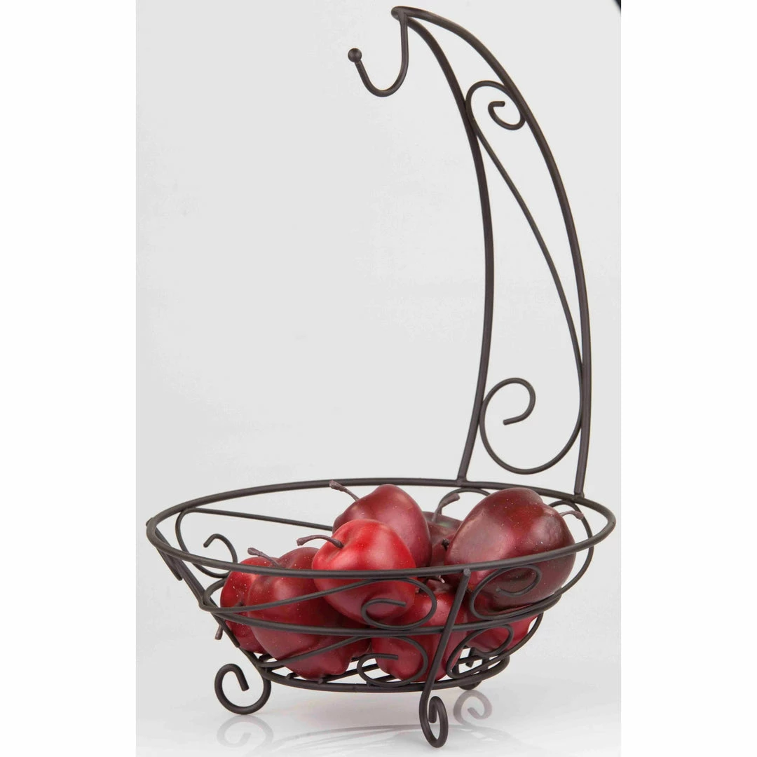Best reviews of โ Home Basics Scroll Collection Steel Fruit Basket With Banana Tree, Bronze ๐ 7 Best reviews of โ Home Basics Scroll Collection Steel Fruit Basket With Banana Tree, Bronze ๐ - Image 5