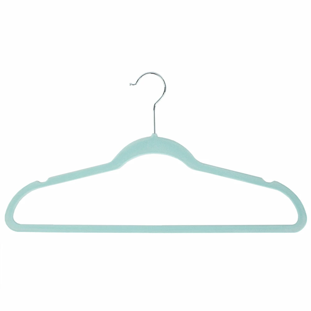 Best Pirce ๐ Home Basics Velvet Hanger, (Pack of 10), Sky Blue ๐ 4 Best Pirce ๐ Home Basics Velvet Hanger, (Pack of 10), Sky Blue ๐ - Image 2