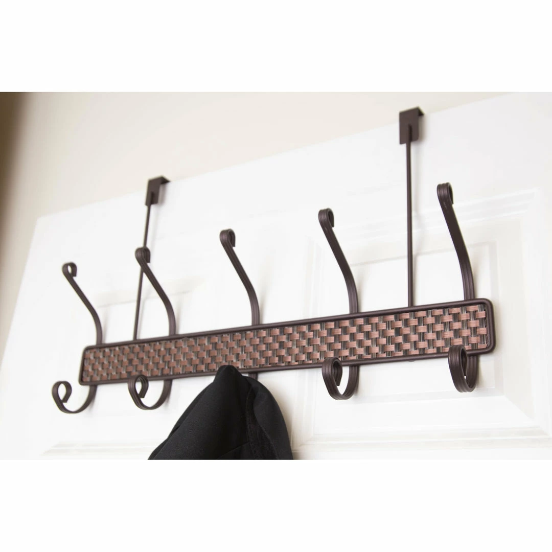 Cheapest ๐ Home Basics Over the Door 5 Hook Hanging Rack, Bronze ๐ 7 Cheapest ๐ Home Basics Over the Door 5 Hook Hanging Rack, Bronze ๐ - Image 5
