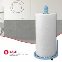 Discount ✨ Home Basics Sunflower Free-Standing Cast Iron Paper Towel Holder with Dispensing Side Bar, Blue 😉 -Home Basics Sales e6b8ce0fc1a24ef89a8235e38041cf44 86c70e03 1ff9 4e06 9b84 8535b181443c 1080x