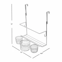 Buy 🔔 Home Basics 4 Compartment Over the Cabinet Hair Care and Styling Tool Multi-Purpose Bath Accessory Rust-Resistant Steel Storage Organizer, Chrome 🥰 -Home Basics Sales e6fb6496c9a04a77ab7f8fcb2ad55ced 134669e6 bb2f 4c48 bbd1 6dc1aa312790 1080x