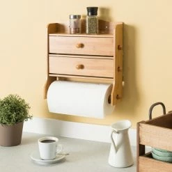 Best Pirce 🔥 Home Basics Paper Towel Holder with Integrated Wrap Dispenser 👏 -Home Basics Sales e709df870d564044ade166c6494f09c2 1080x