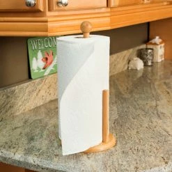 Best deal 🎉 Home Basics Easy Tear Bamboo Paper Towel Holder, Natural 💯 -Home Basics Sales e7b2f8e2641d43bd8d17320a013b0fd1 1080x