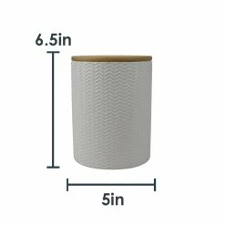 Coupon 🛒 Home Basics Wave Medium Ceramic Canister, White ⭐ -Home Basics Sales e830fbe436b6428a80bb04ad96b9946d 1080x
