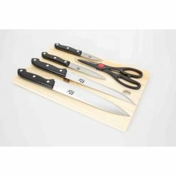 Cheapest 🥰 Home Basics Essentials Series 5 Piece Stainless Steel Knife Set with All Natural Wood Cutting Board 😍 -Home Basics Sales e8dd55cd76f044338f0ef3f69bfd27ac 1080x