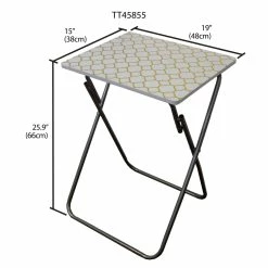 New 🤩 Home Basics Multi-Purpose Foldable Table, White ⭐ -Home Basics Sales e95178af3a8d4009b5614bf0dede81a0 1080x