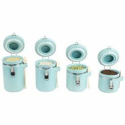 Best reviews of 😍 Home Basics 4 Piece Ceramic Canister Set with Wooden Spoons, Turquoise 🥰 -Home Basics Sales ea2e9b5527a34e36b1cb3f702882d4ab f8d9be55 95c9 4ea3 a1bd b8fcf6a17714 1080x