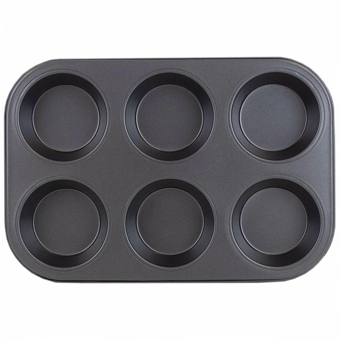 Discount ๐ Home Basics Non-Stick 6 Cup Muffin Pan โจ 6 Discount ๐ Home Basics Non-Stick 6 Cup Muffin Pan โจ - Image 4