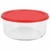 Best Pirce ⭐ Home Basics Round 55 oz. Borosilicate Glass Food Storage Container with Red Lid 🥰 -Home Basics Sales eaa46b3f7aed4fa685375476179948c8 1080x