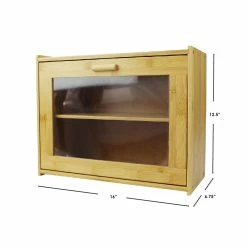 Coupon 🎁 Home Basics 2 Tier Bamboo Bread Box with Peek-Through Acetate Window, Natural 👍 -Home Basics Sales ec5f66a3f44d43bf90fa4b0c38a0719d 041d743b d5ea 4f36 a5d5 f5e96ea39fbe 1080x