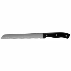 Promo 👍 Home Basics 8" Stainless Steel Bread Knife with Contoured Bakelite Handle, Black 👏 -Home Basics Sales ed12b5830ab74deda3113d6b88611b5a 1080x