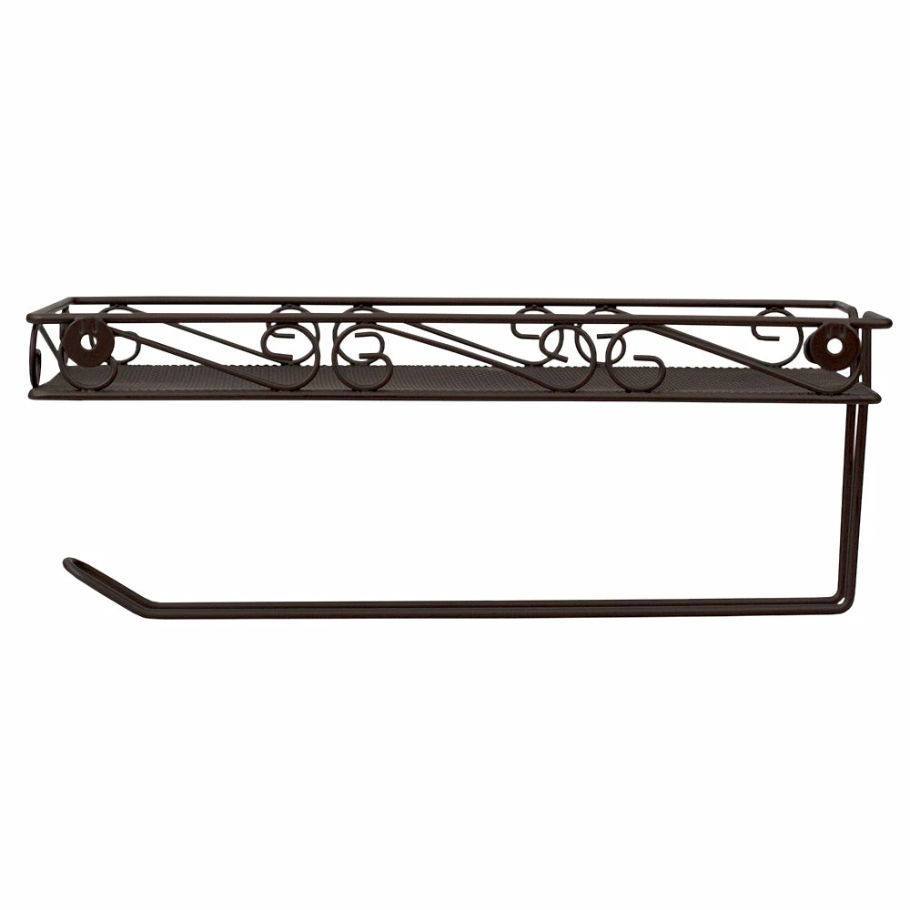 Best Sale ๐ Home Basics Scroll Collection Wall Mounted Paper Towel Holder with Basket, Bronze ๐ 5 Best Sale ๐ Home Basics Scroll Collection Wall Mounted Paper Towel Holder with Basket, Bronze ๐ - Image 3