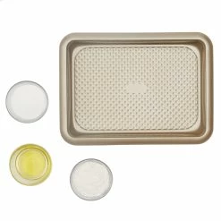 Outlet ✨ Home Basics Aurelia Non-Stick 14.5” x 10.6” x 1.75” Carbon Steel Roaster Pan, Gold 🔥 -Home Basics Sales eead4fbb95af46a495d81962fac07d9d 1080x