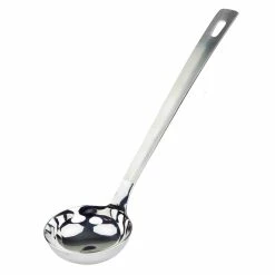 Outlet ⭐ Home Basics Stainless Steel Ladle, Silver ⌛