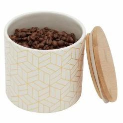 Cheap 🎁 Home Basics Cubix Small Ceramic Canister with Bamboo Top 😀 -Home Basics Sales f293901cf1074464b5cf68aee0732e65 1080x