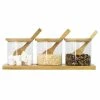 New 🧨 Home Basics 3 Piece Glass Cruet Set with Bamboo Base and Spoons 🌟 -Home Basics Sales f37f420770c244dc8270eada31d52f03 1080x