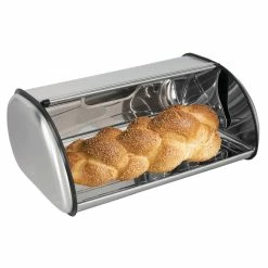 Buy 🔔 Home Basics Stainless Steel Bread Box, Silver 👍 -Home Basics Sales f423c656ef824af69ff7ed9c224a3c36 1080x