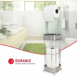 Top 10 🔔 Home Basics Diamond Collection Free-Standing Dispensing Toilet Paper Holder, Chrome 🤩 -Home Basics Sales f45aac43881b427c984ecf1ac49c93fa 9ecaa1ca 41d6 4259 bbaf 8660d8de930e 1080x