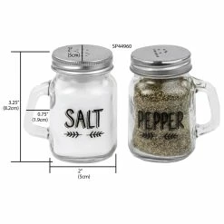 Brand new 👍 Home Basics Salt and Pepper Mason Jar Set 🔔 -Home Basics Sales f48aad0d83464d0db68f89411164cb59 1080x