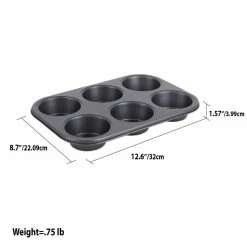 Discount ๐ Home Basics Non-Stick 6 Cup Muffin Pan โจ 13 Discount ๐ Home Basics Non-Stick 6 Cup Muffin Pan โจ -Home Basics Sales f51e6f71c6014a2f85886ee0bf345ac3 1080x