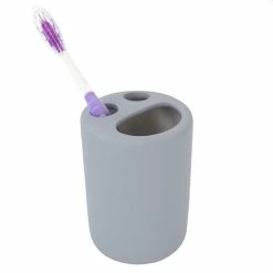 Best deal ✨ Home Basics Home Basic 4 Piece Rubberized Ceramic Bath Accessory Set, Grey 🛒 -Home Basics Sales f5db7f99f9944b918d3ad5fb6a369142 1080x