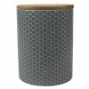 Buy ❤️ Home Basics Honeycomb Medium Ceramic Canister, Grey 🧨 -Home Basics Sales f7c8573953f742978c95a305ff75660a 1080x
