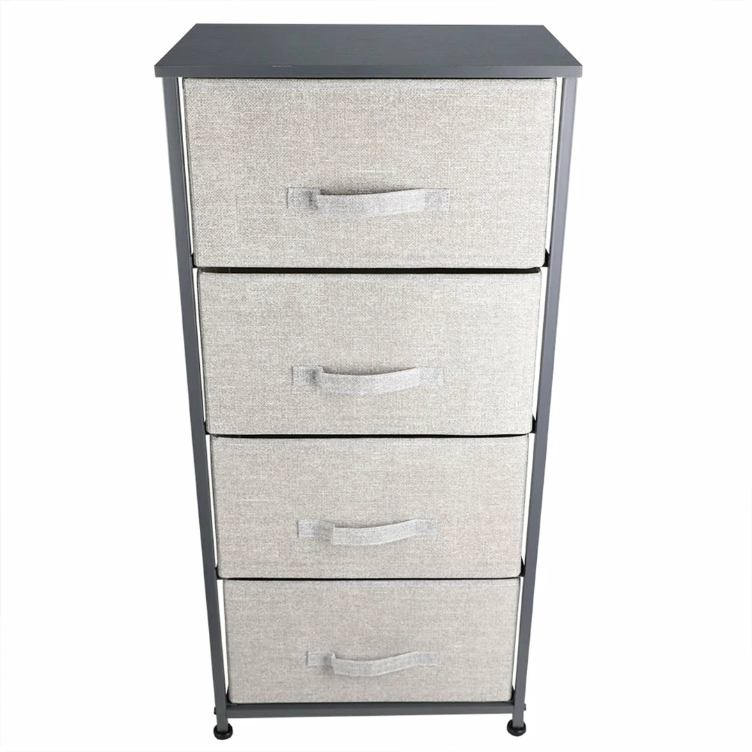 Best Pirce 🌟 Home Basics 4 Drawer Storage Organizer, Grey ✔️ 5 Best Pirce 🌟 Home Basics 4 Drawer Storage Organizer, Grey ✔️ - Image 3