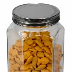 Promo 🛒 Home Basics 37 oz. Medium Hexagon Glass Canister, Clear 🔥 -Home Basics Sales fd2fc1214b0b411bab906ced6bd77b54 1080x