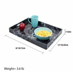 Budget 😍 Home Basics Faux Marble Vanity Tray, Black 😍 -Home Basics Sales fdc6945cfc424b34a01f0bbe42e8915f c2577bf6 5be1 450b 9642 e9b7da449406 1080x