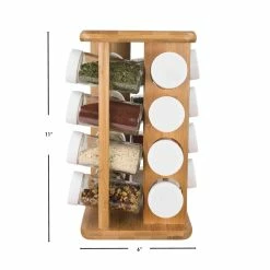 Best Sale 🎁 Home Basics 16 Piece Bamboo Revolving Spice Rack ⌛ -Home Basics Sales fdd2b0ef1bab4cccb92510d971f009c1 2d445615 e04a 43b6 901a 48961b7775b5 1080x