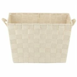 Deals ✔️ Home Basics Woven Strap Open Bin, Ivory 💯 -Home Basics Sales fdf077d2d0554b35b55bf75d1d68b577 1080x