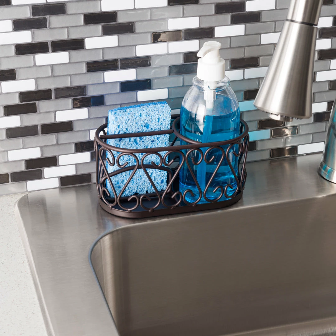 Budget ๐งจ Home Basics Scroll Collection Soap Dispenser with Caddy, Bronze ๐ 7 Budget ๐งจ Home Basics Scroll Collection Soap Dispenser with Caddy, Bronze ๐ - Image 5